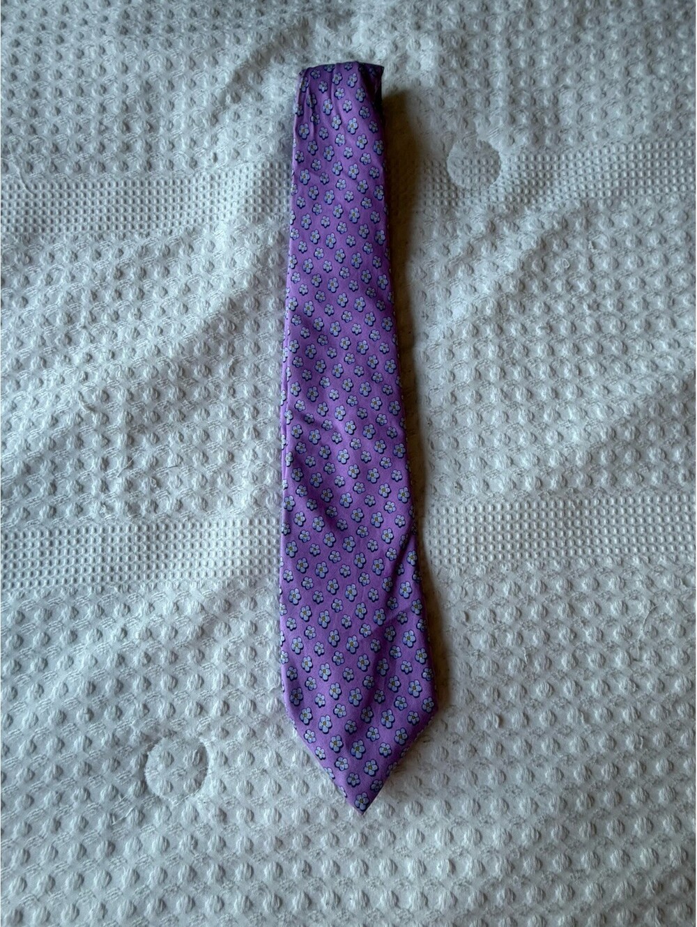 Vineyard Vines Custom Purple Floral Neck Tie Nantz National Alzheimer Center